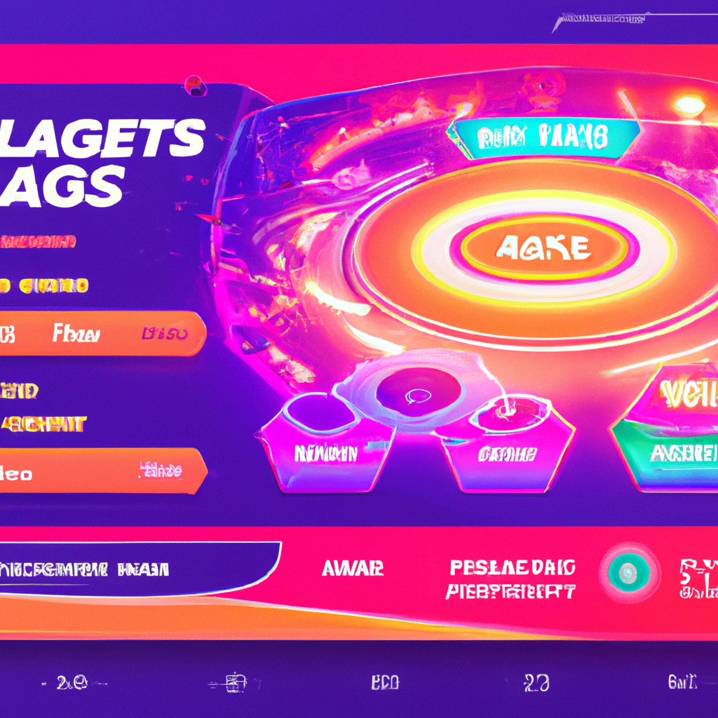 screenshot: neon arena clash